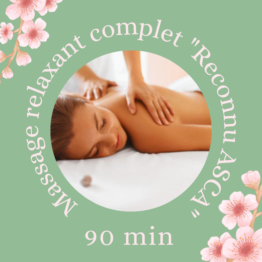 Massage relaxant ASCA 80 min